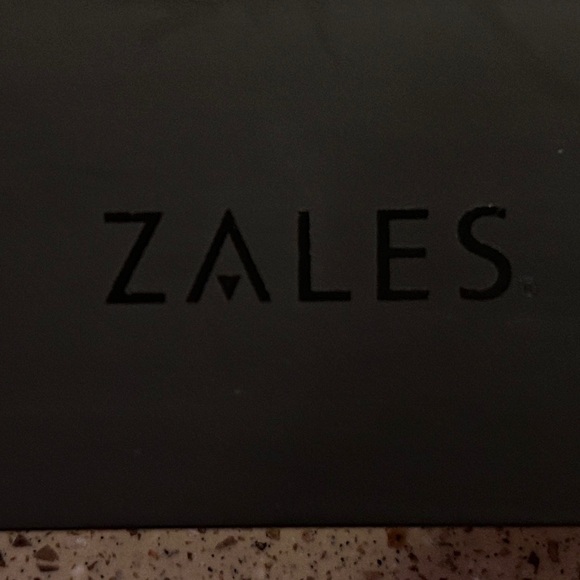 ZALES BLUE TOPAZ STERLING SILVER TENNIS BRACELET - Picture 6 of 6